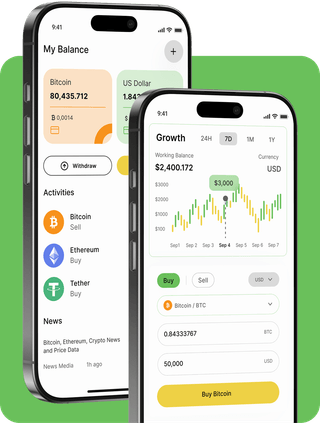 Bedrock Monvex trading platform with live market data
